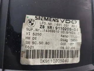 2005-2012 9110205 14369510 Щиток приборов (приборная панель) BMW 3 E90/E91/E92/E93 Арт e12497050, вид 5