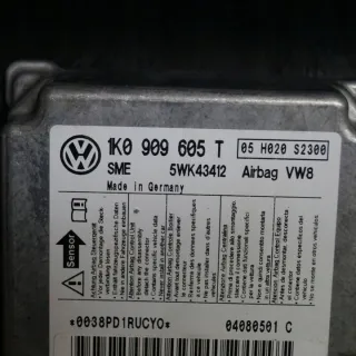 1K0909605T Блок AirBag Volkswagen Golf 5 Арт e12496596, вид 4