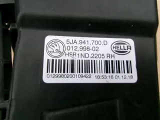 5JA941700D Фара противотуманная правая Skoda Rapid Арт e12494154, вид 3