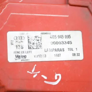 90003345 Фонарь задний левый Audi A6 C7 (S6,RS6) Арт e12491411, вид 6