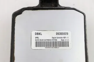 09355929 Блок управления двигателем Opel Astra G Арт e12485403, вид 5