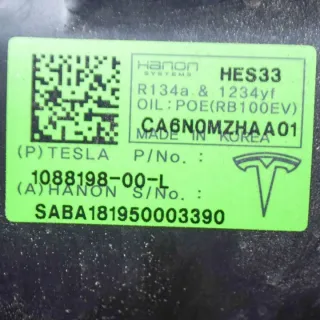 110215500C Компрессор кондиционера Tesla model 3 Арт e12477115, вид 6