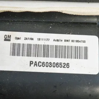 13111177 Подушка безопасности Opel Zafira B Арт e12471868, вид 6