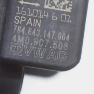 4M0907508 Датчик удара Audi Q7 4M Арт e12468070, вид 6