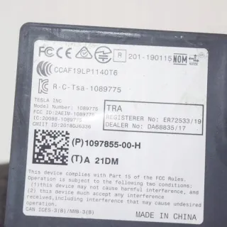 2018DJ6336 Блок комфорта Tesla model 3 Арт e12467899, вид 6