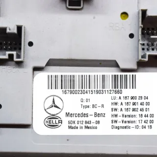 A1679024501 Блок комфорта Mercedes GLE W167 Арт e12467105, вид 7