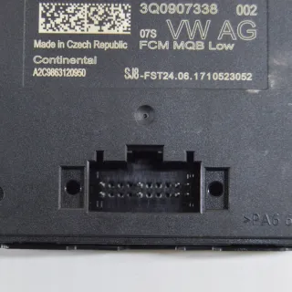 3Q0907338 Блок управления светом Volkswagen Golf 7 Арт e12464218, вид 6