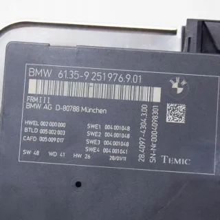 9251976 Блок управления светом BMW 7 F01/F02 Арт e12463140, вид 6