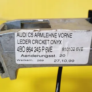 4B0864207M 4B0864245P Подлокотник Audi A6 C5 (S6,RS6) Арт e12457377, вид 4