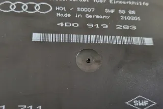 4D0919283 Блок управления (другие) Audi A6 C5 (S6,RS6) Арт e12450116, вид 3