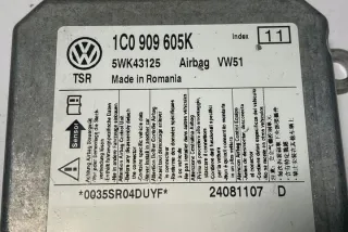 1C0909605C Блок AirBag Skoda Roomster 1 Арт e12428436, вид 2