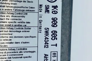 1K0909605T Блок AirBag Seat Toledo 3 Арт e12428386, вид 3