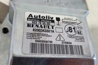 JK01_ 8200343321A Блок AirBag Renault Espace 4 Арт e12428250, вид 3