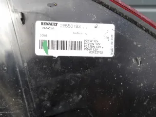 265501832R Фонарь задний правый Dacia Sandero Stepway 2 Арт e12428182, вид 3