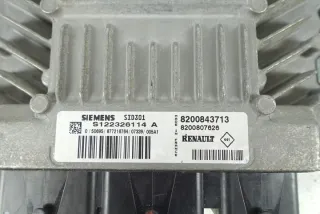8200843713 8200807626 S122326114A SID301 Блок управления двигателем Renault Megane 2 Арт e12422581, вид 3