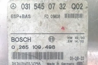 0315450732Q02 Блок управления двигателем Mercedes CLK W208 Арт e12421277, вид 3