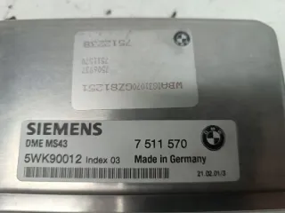 7511570 05393244 Блок управления двигателем BMW 5 E39 Арт e12420234, вид 4
