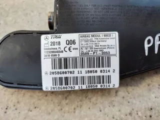 2058600702 Подушка безопасности Mercedes C W205 Арт e12416343, вид 4