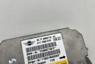 9808713 Блок AirBag MINI Cooper cabrio Арт e12409343, вид 4