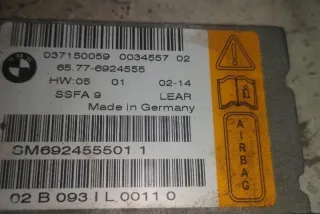 037150059 Блок AirBag BMW 7 E65/E66 Арт e12408683, вид 3