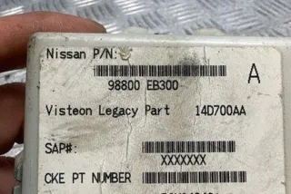 98800EB300 Блок управления (другие) Nissan Navara D40 Арт e12407136, вид 1