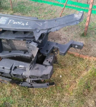 2,0TDI Передняя панель крепления облицовки (телевизор) Volkswagen Passat B6 Арт e12402359, вид 2