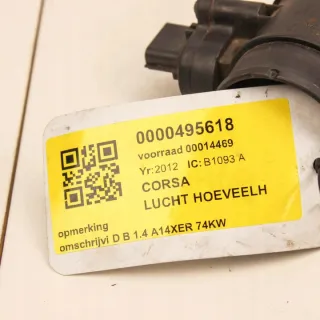 13307079 Расходомер воздуха Opel Astra J Арт e12397161, вид 1