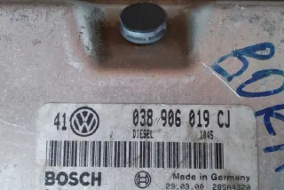 038906019CJ Блок управления двигателем Volkswagen Bora Арт e12392844, вид 1