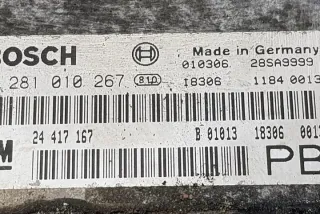 F35_ 0281010267 Блок управления двигателем Opel Astra G Арт e12391083, вид 3
