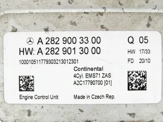 A2829003300 Блок управления двигателем Mercedes A W177 Арт e12390316, вид 4