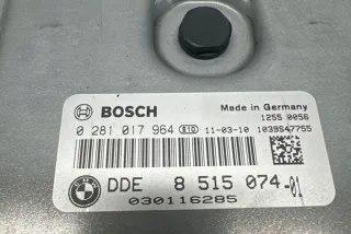 0281017964 Блок управления двигателем BMW 5 F10/F11/GT F07 Арт e12388675, вид 2