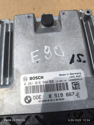 8519667 0281018984 Блок управления двигателем BMW 3 E90/E91/E92/E93 Арт e12388320, вид 4
