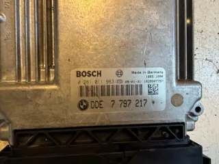 0281011963 7797217 Блок управления двигателем BMW 1 E81/E82/E87/E88 Арт e12388095, вид 2