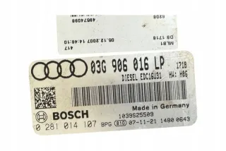0281014107 Блок управления двигателем Audi A4 B7 Арт e12387623, вид 3