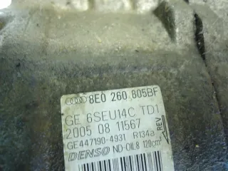 8E0260805BF Компрессор кондиционера Audi A4 B6 Арт e12382934, вид 4
