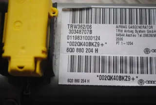 6Q0880204H Подушка безопасности Volkswagen Polo 4 Арт e12382471, вид 4