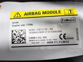 DG93-F611D10-BA DG93-F611D10 Подушка безопасности Ford Mondeo 5 Арт e12378641, вид 4
