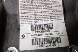 P04680889AD Подушка безопасности Chrysler Voyager 4 Арт e12378174, вид 2