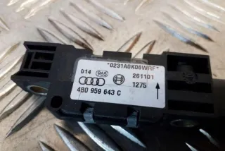 4B0959643C Датчик удара Audi A4 B7 Арт e12377950, вид 2