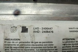 2406447 Подушка безопасности BMW X5 E70 Арт e12377645, вид 4