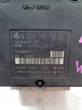 A2095450232 A0034319412 Блок ABS Mercedes C W203 Арт e12371200, вид 2