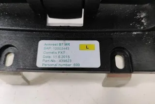 10002443 Подлокотник Citroen C4 2 Арт e12370179, вид 1