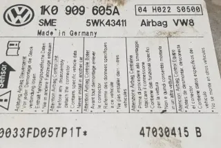 5WK43411 Блок AirBag Volkswagen Golf 5 Арт e12364976, вид 2