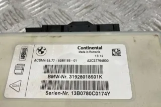 9280185 Блок AirBag BMW 5 F10/F11/GT F07 Арт e12363343, вид 2