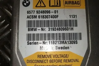 9248096 Блок AirBag BMW 5 F10/F11/GT F07 Арт e12363310, вид 2