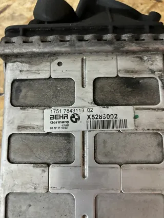 7843119 Интеркулер BMW 5 F10/F11/GT F07 Арт e12360313, вид 4