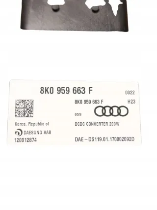 8K0959663F Блок управления (другие) Audi A6 C7 (S6,RS6) Арт e12351636, вид 7