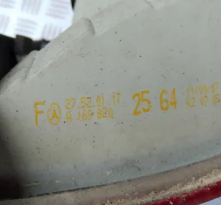 A1698202564 Фонарь задний левый Mercedes B W245 Арт e12346160, вид 3