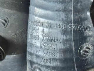 0K2A151140 0K2A151140L Фонарь задний левый Kia Sephia 2 Арт e12345882, вид 7