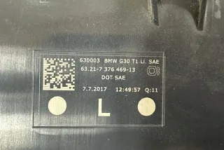 7376469 Фонарь задний левый BMW 5 G30/G31 Арт e12344206, вид 5